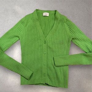 Green WILFRED x Aritzia sweater size XS 💚🍀🐍
